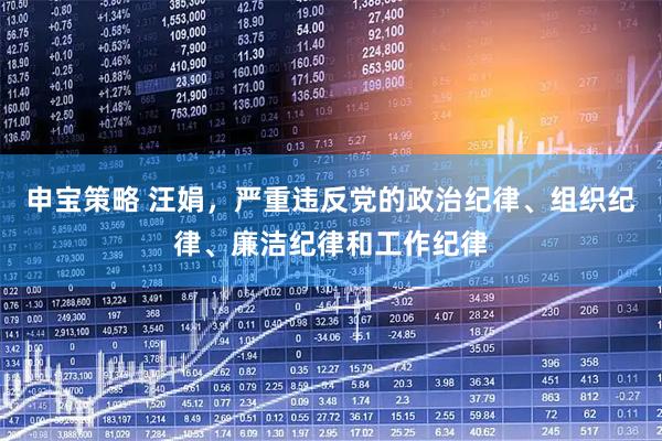 申宝策略 汪娟，严重违反党的政治纪律、组织纪律、廉洁纪律和工作纪律