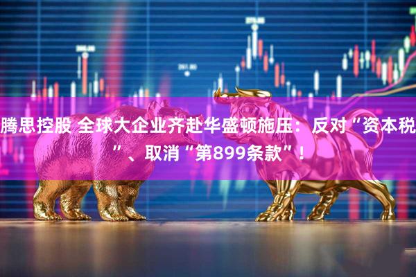 腾思控股 全球大企业齐赴华盛顿施压：反对“资本税”、取消“第899条款”！