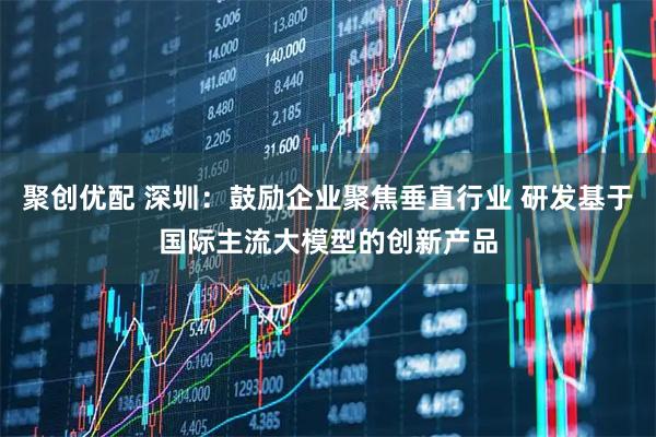 聚创优配 深圳：鼓励企业聚焦垂直行业 研发基于国际主流大模型的创新产品