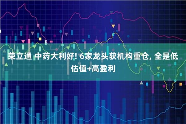 荣立通 中药大利好! 6家龙头获机构重仓, 全是低估值+高盈利